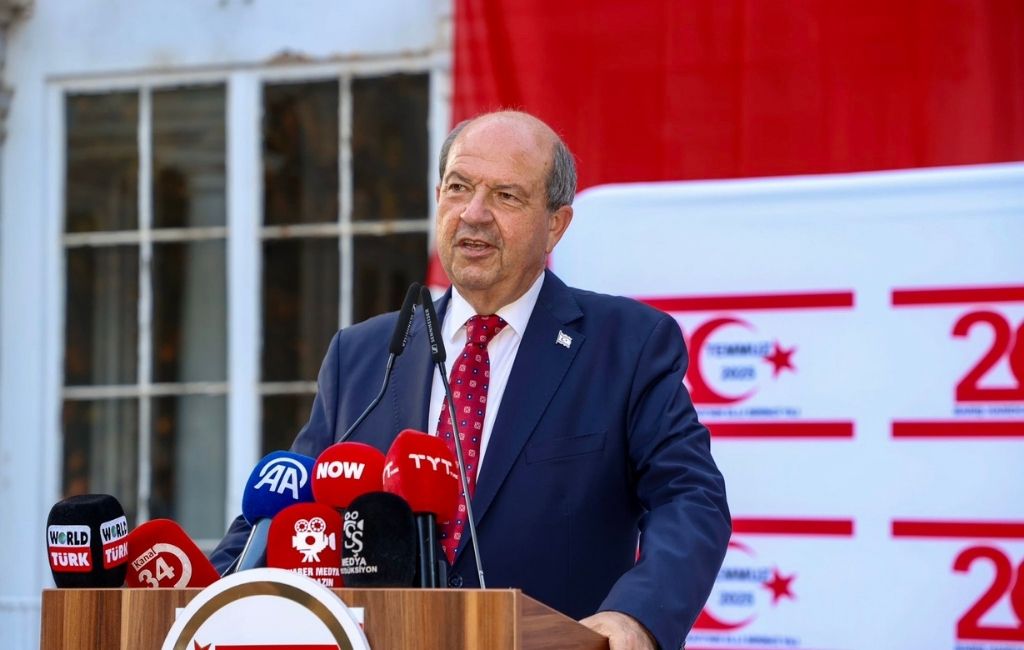 KKTC Cumhurbaşkanı Tatar Beykoz’da konuştu