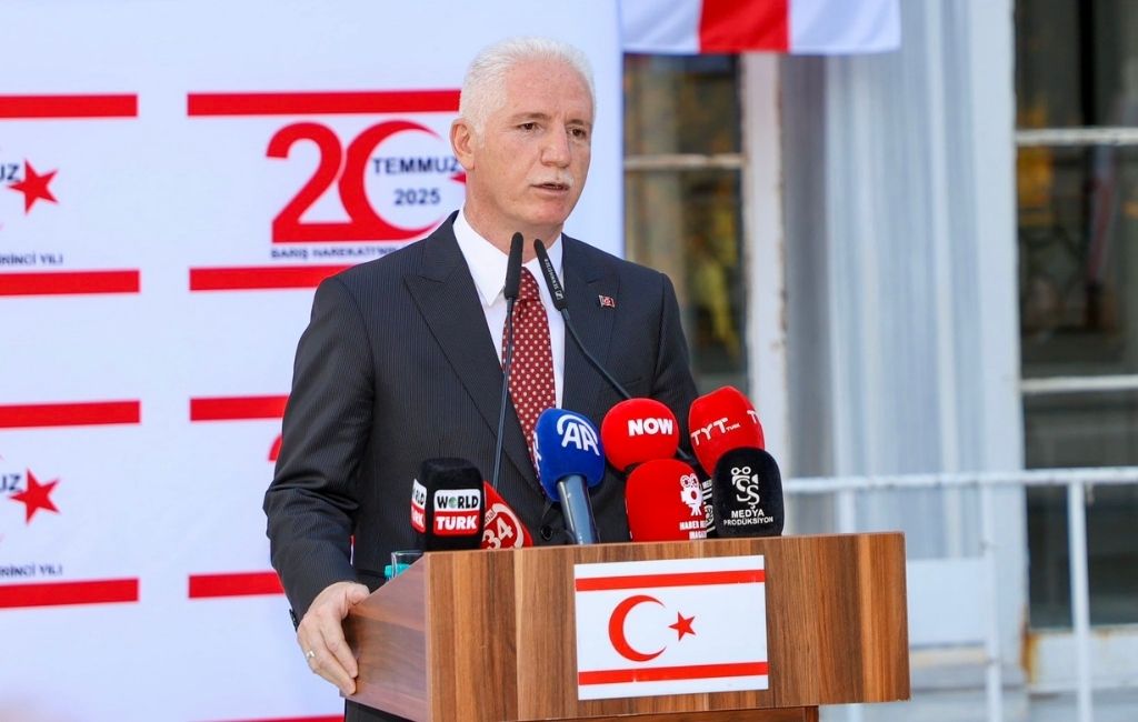 KKTC Cumhurbaşkanı Tatar Beykoz’da konuştu