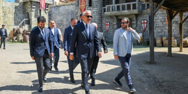 Bakan Ersoy'dan Beykoz Bozdağ Film Platolarına ziyaret!