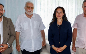 Beykoz Başkan Vekili ilk belediye başkanı ile buluştu