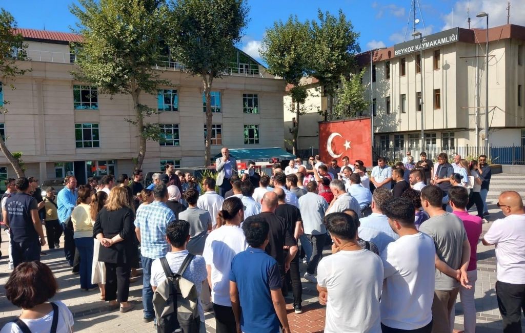 Beykoz Belediye çalışanları deprem tatbikatı yaptı