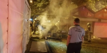 Beykoz Çayırı’nda gece vakti korkutan yangın!