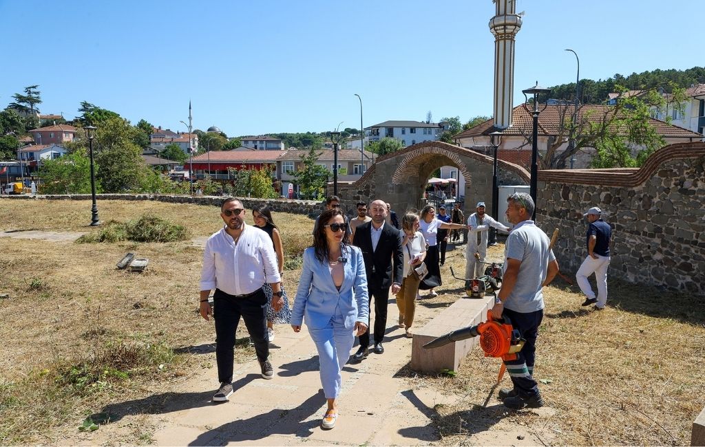Beykoz Riva'nın cadde ve sokakları yenilendi