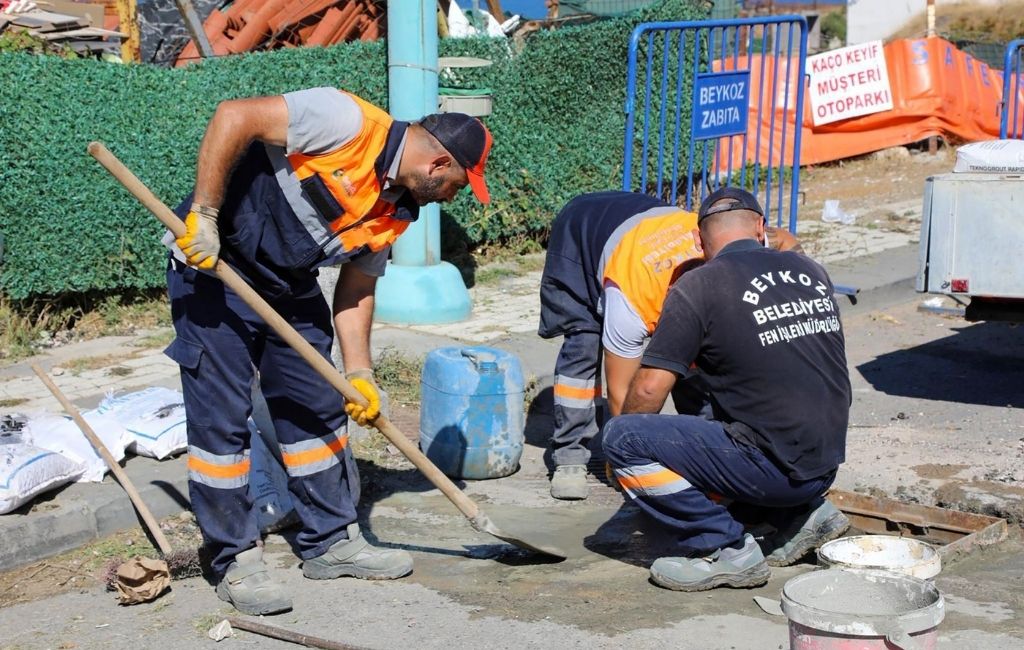 Beykoz Riva'nın cadde ve sokakları yenilendi