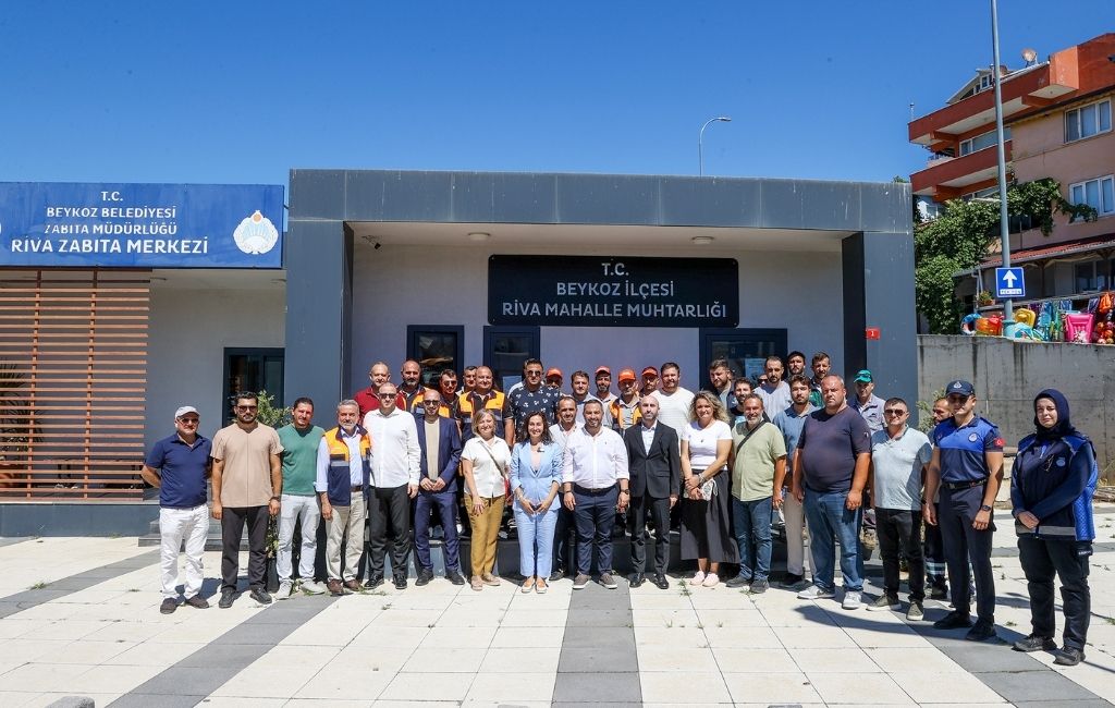 Beykoz Riva'nın cadde ve sokakları yenilendi