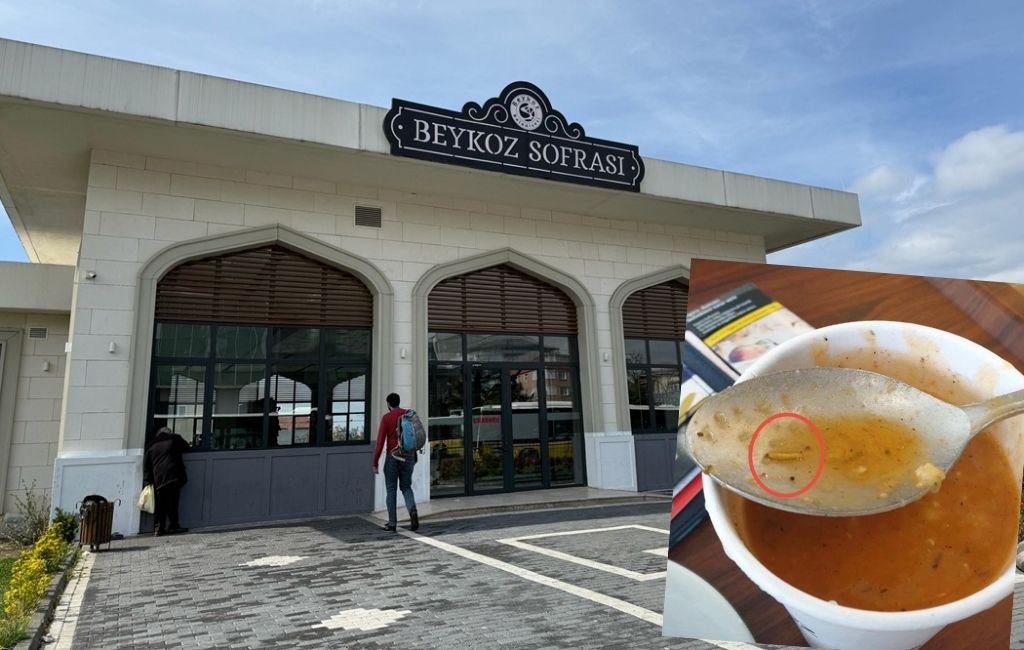 Beykoz Sofrası'nda çorbanın içinden kurt çıktı! (1)