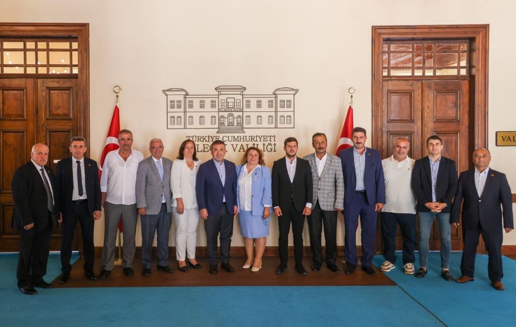 Beykoz muhtarlarından Bilecik Valisi’ne ziyaret