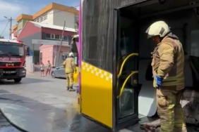 Beykoz'da bir İETT otobüsü daha yandı!