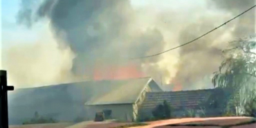 Beykoz’da çatı katı alevlere teslim oldu!