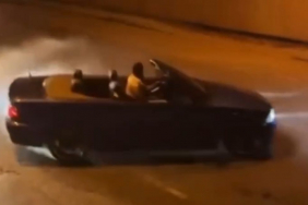 Beykoz’da drift yapan sürücüye ağır ceza!