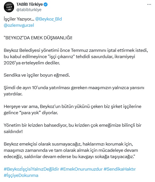Beykoz’da kriz büyüyor! İşten çıkarma iddiaları ve maaş tepkisi