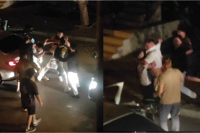 Beykoz'da yol verme kavgası! Yumruklar konuştu