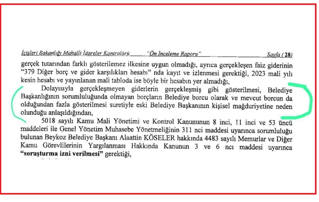 Beykoz’da ‘borç’ tartışmasında yeni gelişme (1)