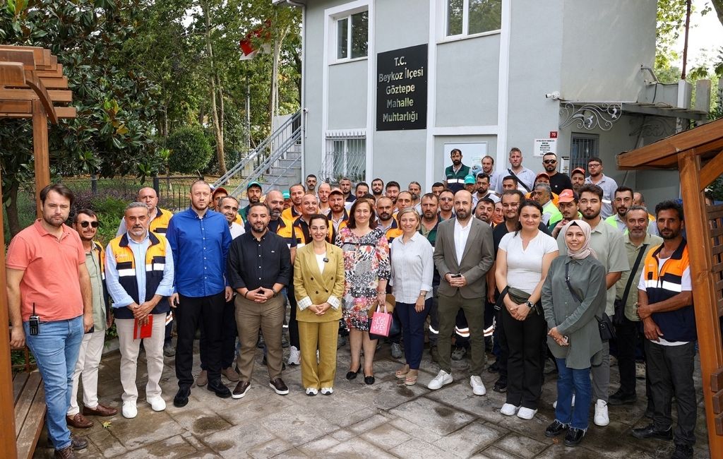 Beykoz’un bakım timi Göztepe’de sahaya indi