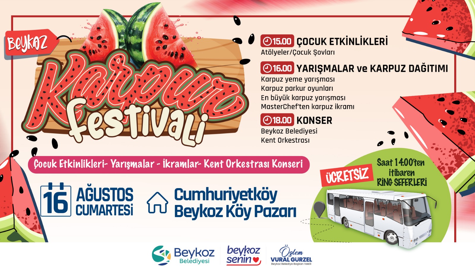 Beykoz Belediyesi bu hafta 2 festival düzenliyor