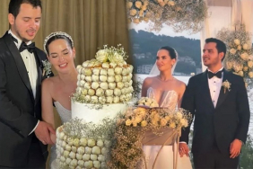 Ünlü oyuncu çocukluk aşkıyla Beykoz’da evlendi!