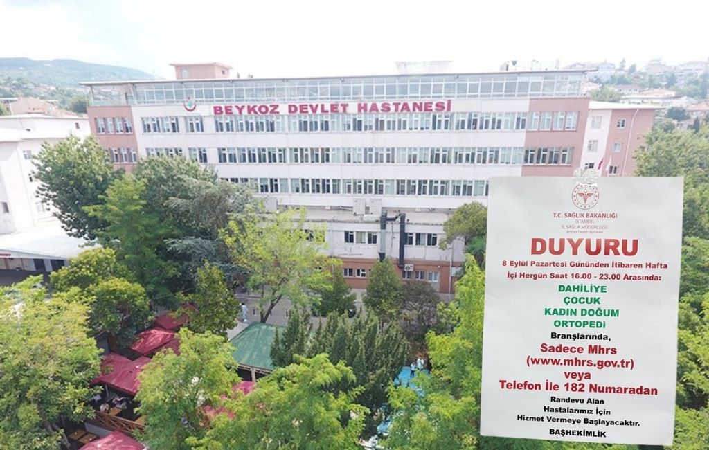 Beykoz Devlet Hastanesi’nde akşam poliklinikleri açılıyor