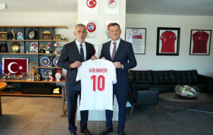 Beykoz Kaymakamı'ndan TFF Başkanına ziyaret