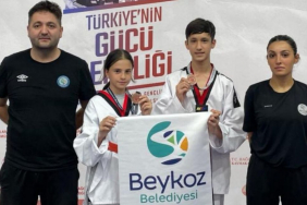 Beykoz tekvandocularından çifte madalya sevinci