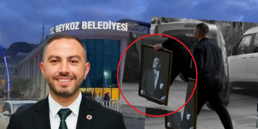 Beykoz’da kurgu çöktü! Atatürk portresi belediyenin çıktı (5)