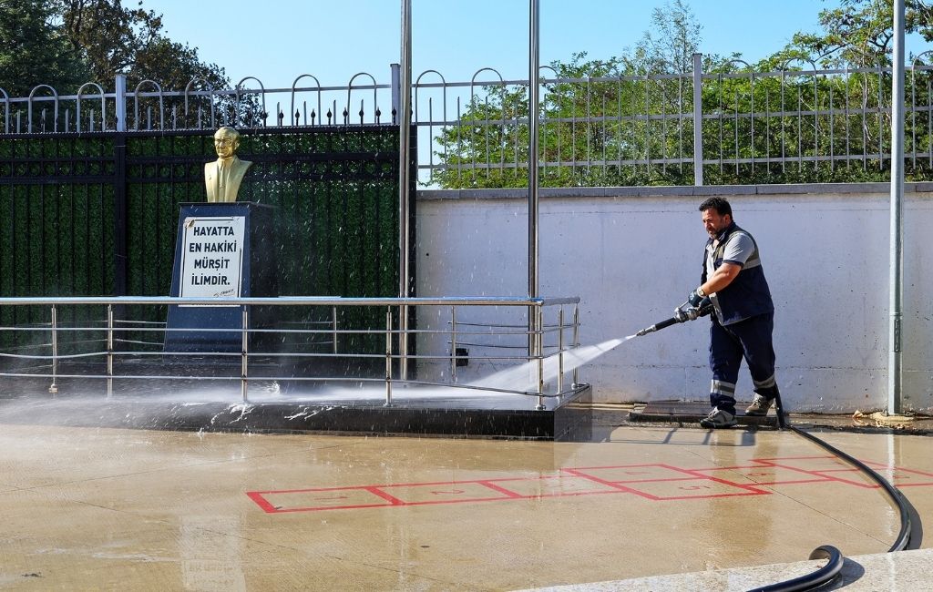 Beykoz’da okullara yenileme ve bakım çalışması