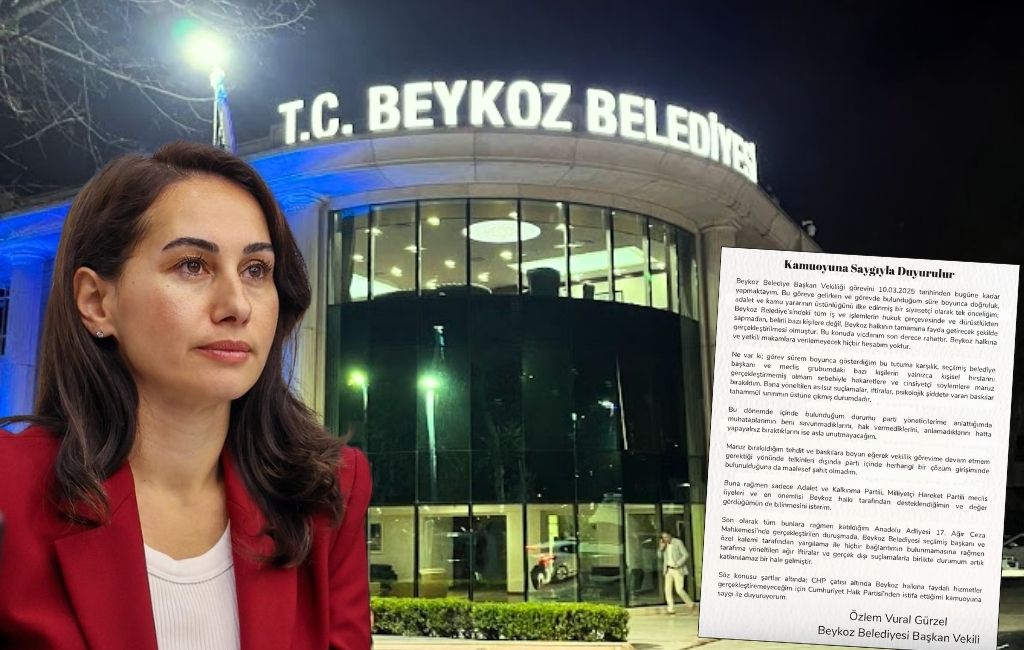 Beykoz Belediye Başkan Vekili Özlem Vural Gürzel’in istifası, aylarca süren baskılar, parti içi çekişmeler ve meclisteki gerilimin ardından geldi. İşte Gürzel’i istifaya götüren sürecin kronolojisi…