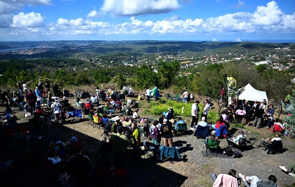 Kuşların sonbahar göçü Beykoz’dan izlendi