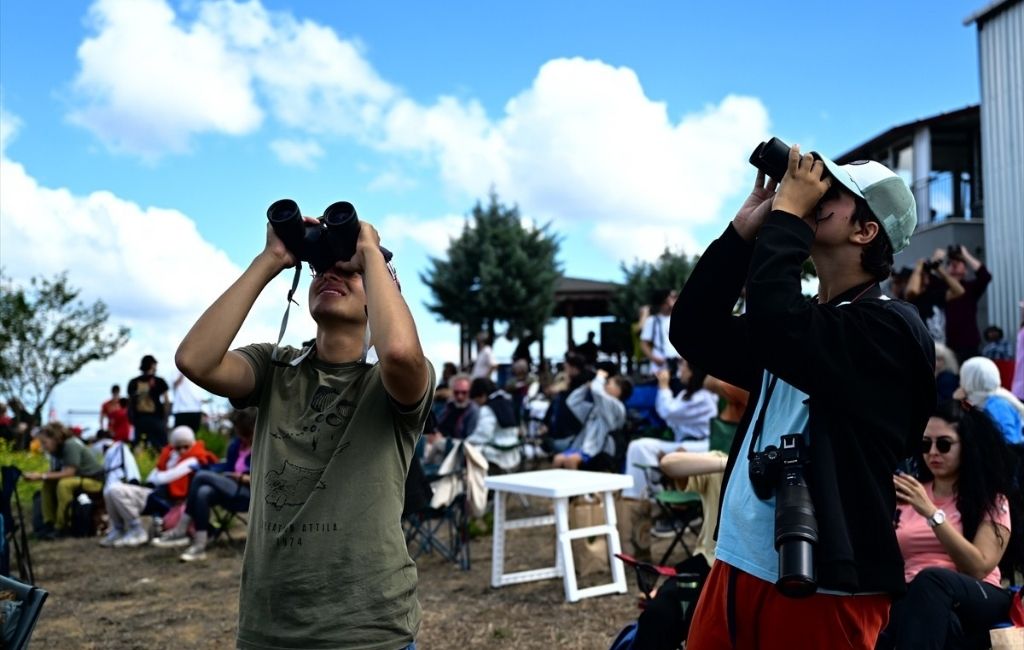 Kuşların sonbahar göçü Beykoz’dan izlendi