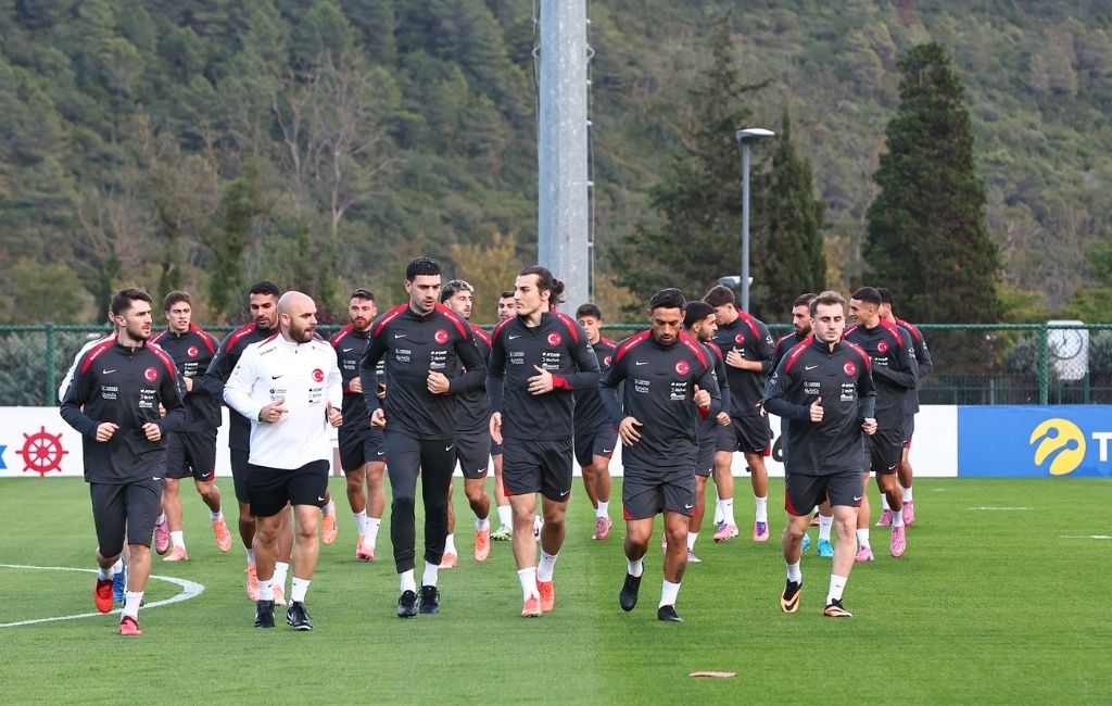 A Millî Takımımız Riva'da kampa girdi