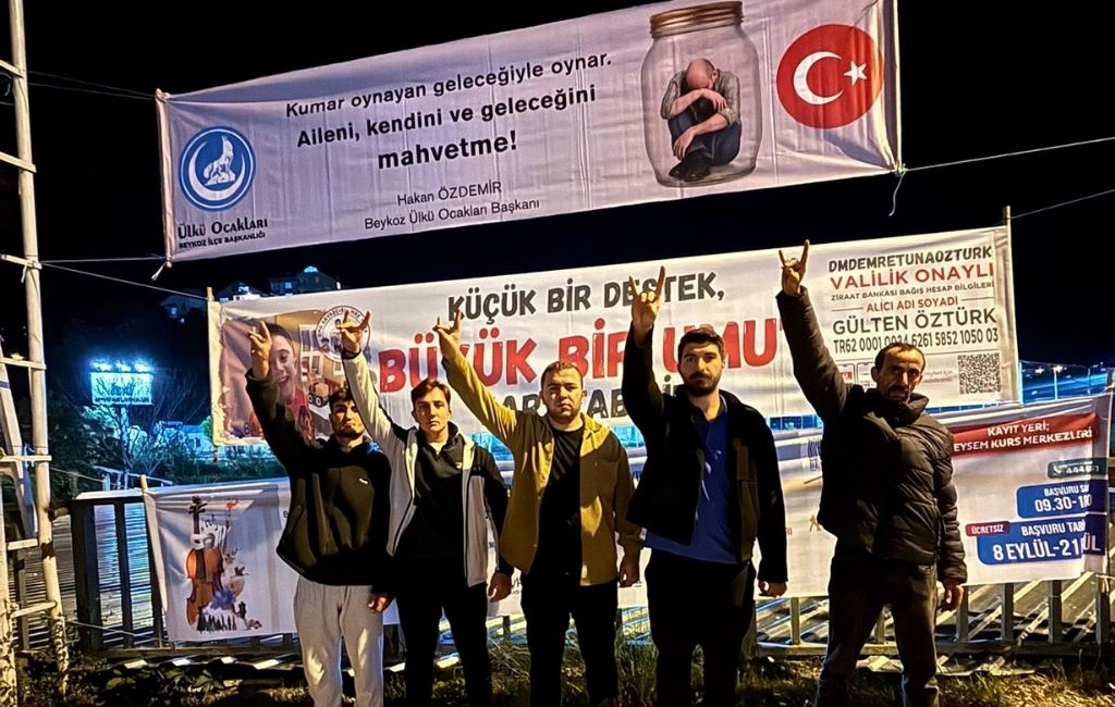 Beykoz Ülkü Ocakları'ndan kumara karşı sert uyarı!