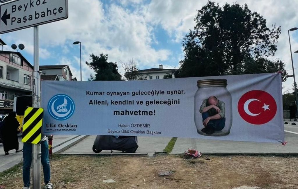 Beykoz Ülkü Ocakları'ndan kumara karşı sert uyarı!