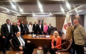 Beykoz muhtarlarından Başsavcı’ya hayırlı olsun ziyareti