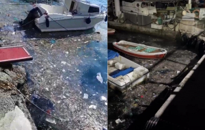 Beykoz sahili adeta çöplüğe döndü!