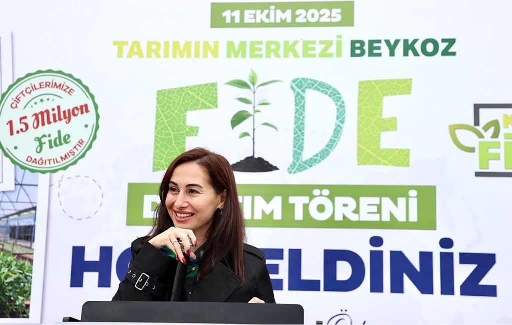 Beykoz’da çiftçiye 1,5 milyon fide desteği!