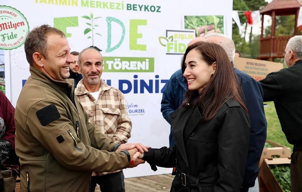 Beykoz’da çiftçiye 1,5 milyon fide desteği!