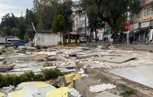 Beykoz’da yıkım sonrası oluşan manzaraya tepki!