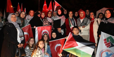 Beykozlu kadınlar vicdan konvoyunda buluştu! (6)