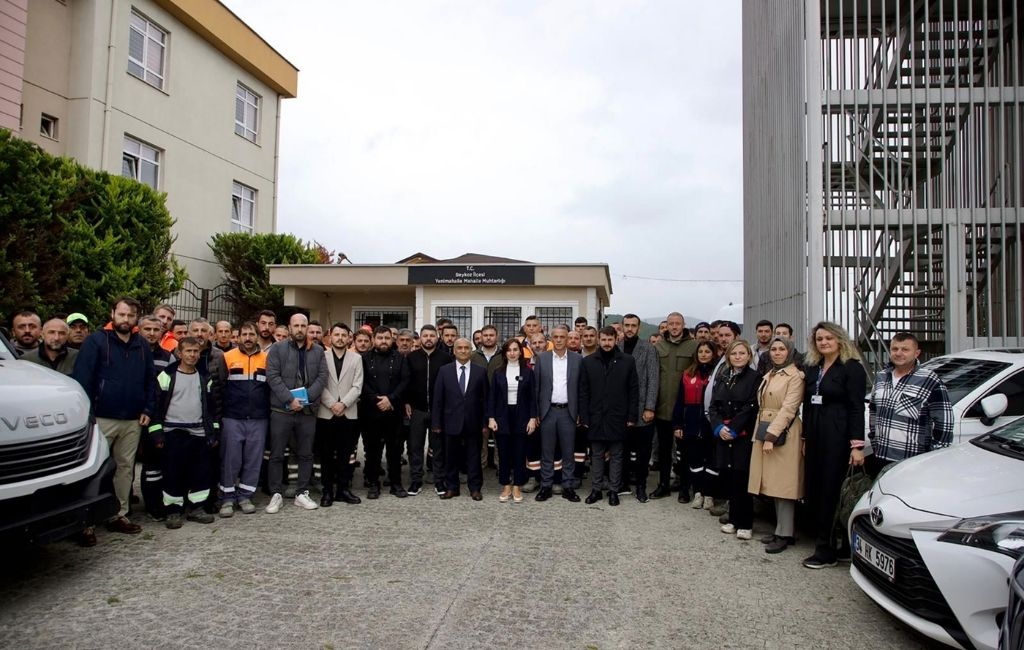 Beykoz'un bakım timi Yenimahalle'de sahaya indi