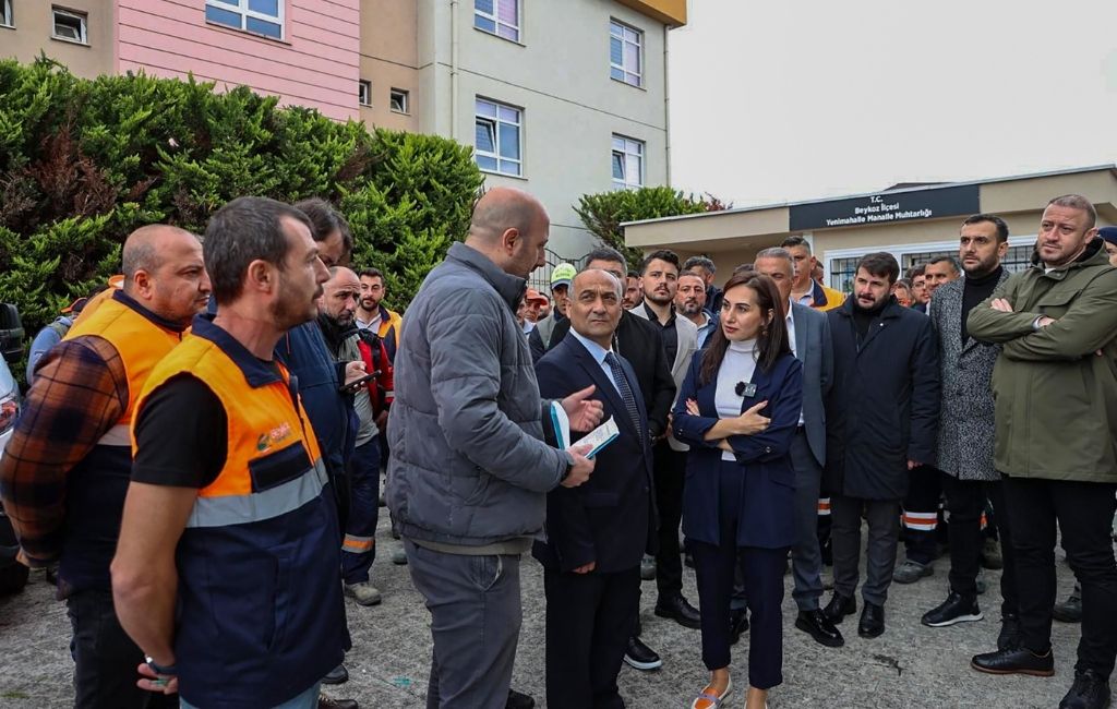 Beykoz'un bakım timi Yenimahalle'de sahaya indi