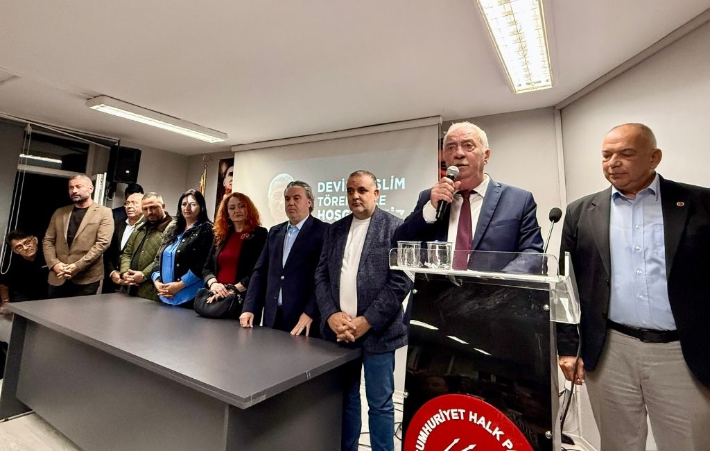 CHP Beykoz’da Aydın Düzgün görevi devraldı