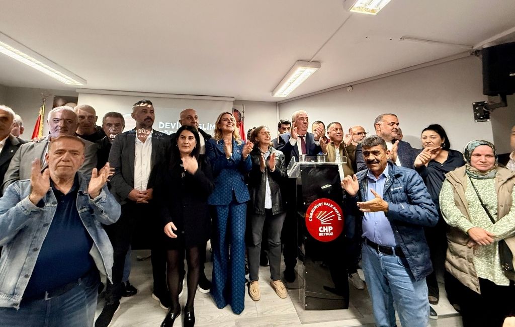 CHP Beykoz’da Aydın Düzgün görevi devraldı