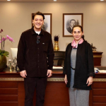 Mesut Özil ve Beykoz Belediye Başkanvekili görüştü