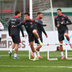 A Millî Takım Bulgaristan maçına Riva'da hazırlanıyor