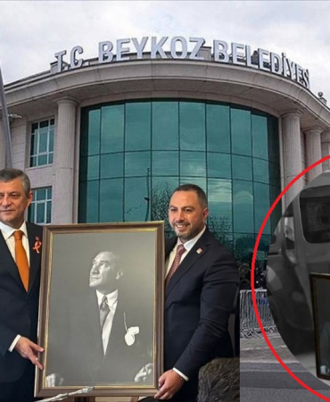 Beykoz Belediyesi’nden çalındığı iddia edilen portreyi hediye etti! (2)