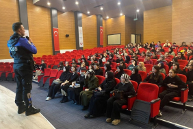 Beykoz Emniyeti öğrencileri bilinçlendiriyor