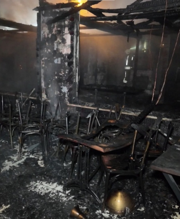 Beykoz'da şömine keyfi faciayla bitti!