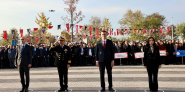 Gazi Mustafa Kemal Atatürk saygıyla anıldı