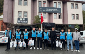 AK Parti Beykoz gençleri hane hane geziyor (1)