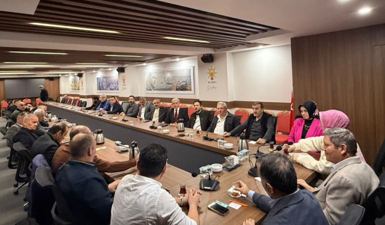 AK Parti Beykoz yöre dernekleriyle buluştu