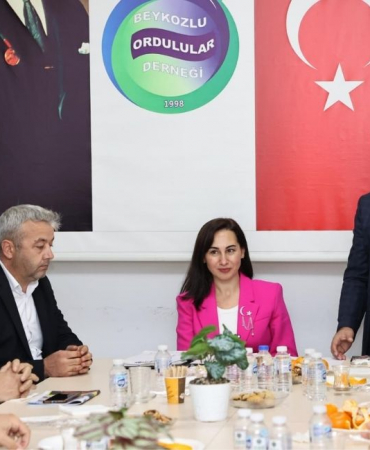 Başkanvekili Gürzel’den Dernekler Birliği’ne ziyaret